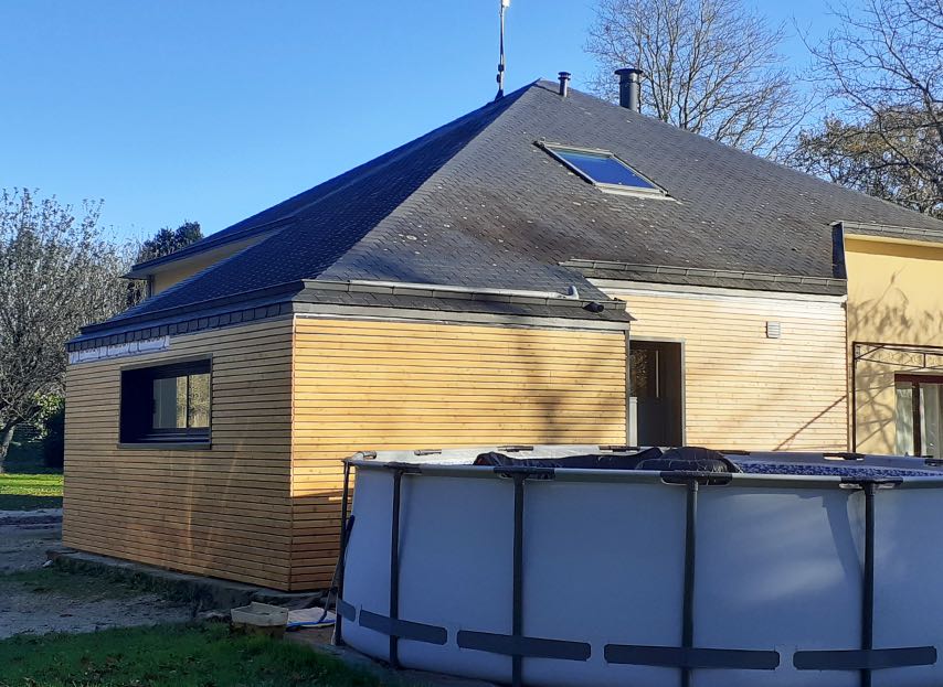 Extension bois Pont-Scorff Lorient