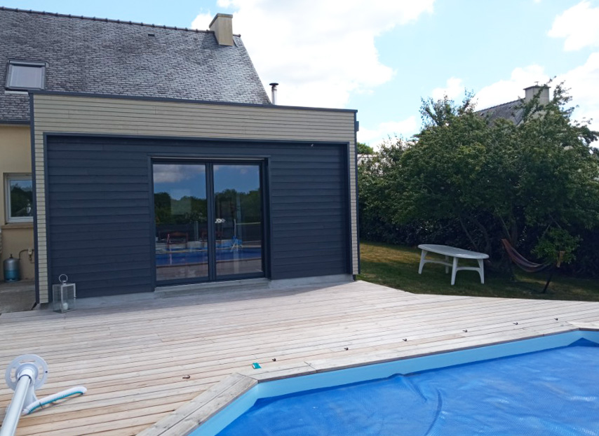 Extension bois Pont-Scorff Lorient