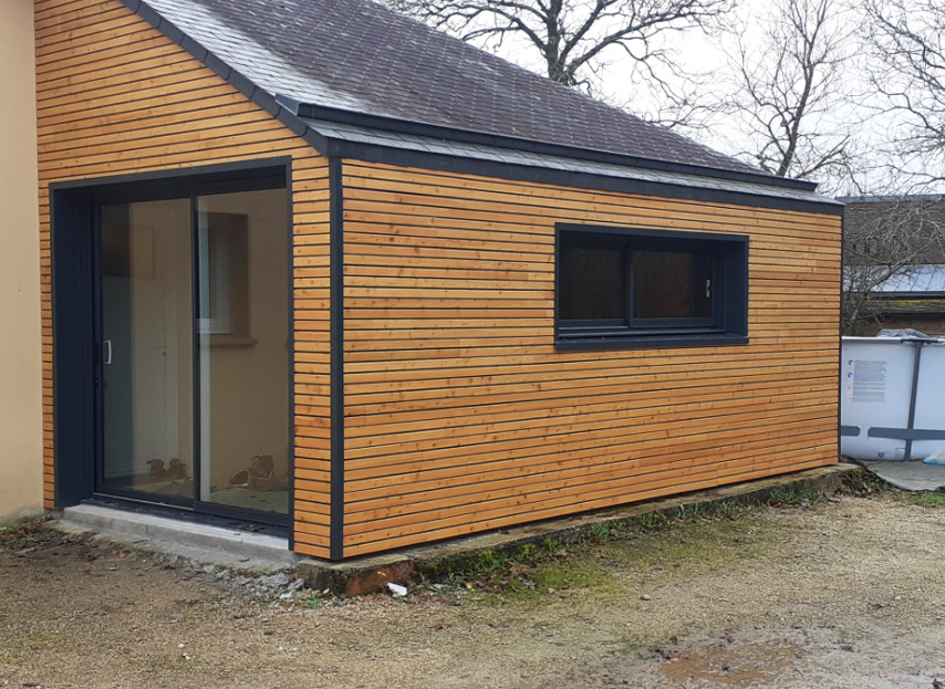 Extension bois Pont-Scorff Lorient