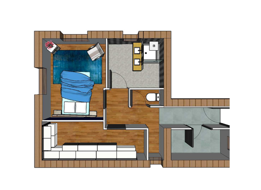 Plan Extension bois Pont-Scorff Lorient