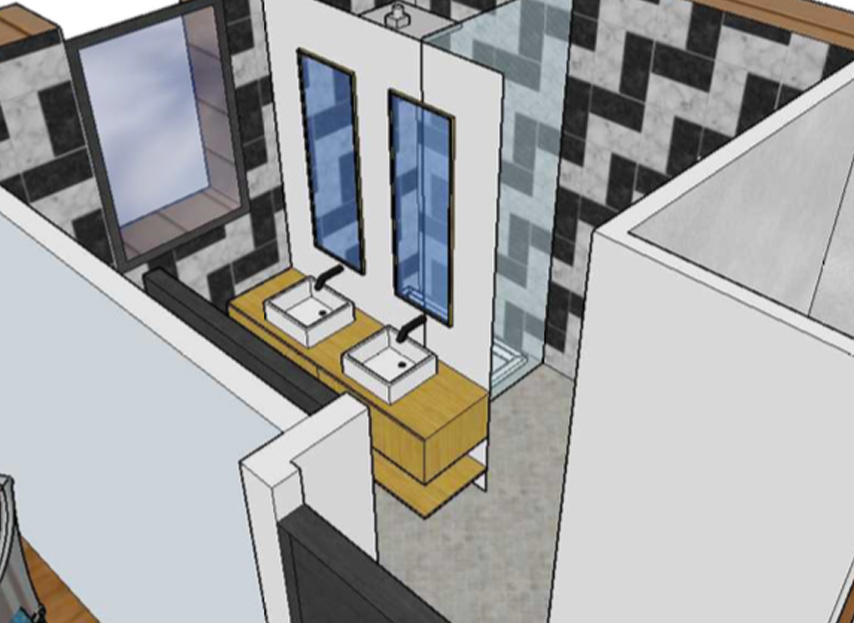 Plan Extension bois Pont-Scorff Lorient