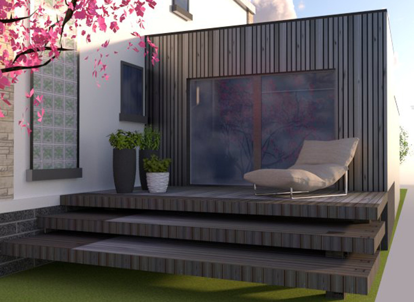 Plan Extension bois Pont-Scorff Lorient