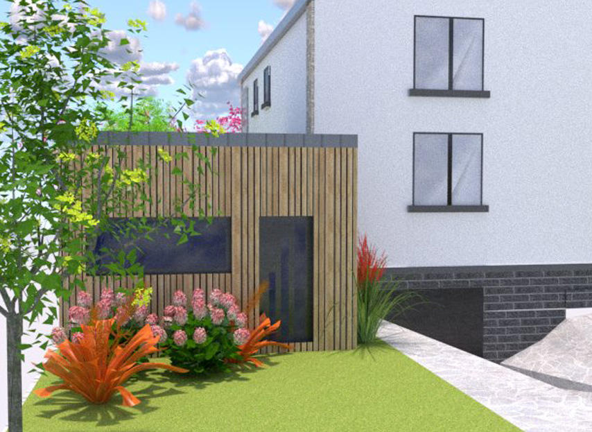 Plan Extension bois Pont-Scorff Lorient