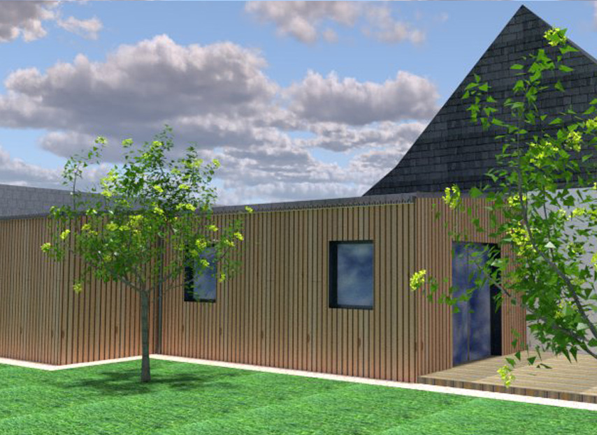 Plan Extension bois Pont-Scorff Lorient