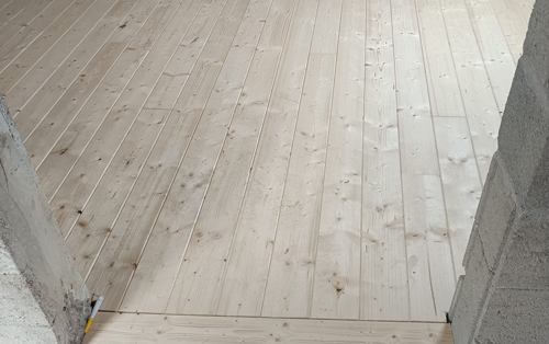 Pose plancher et parquet bois Pont-Scorff