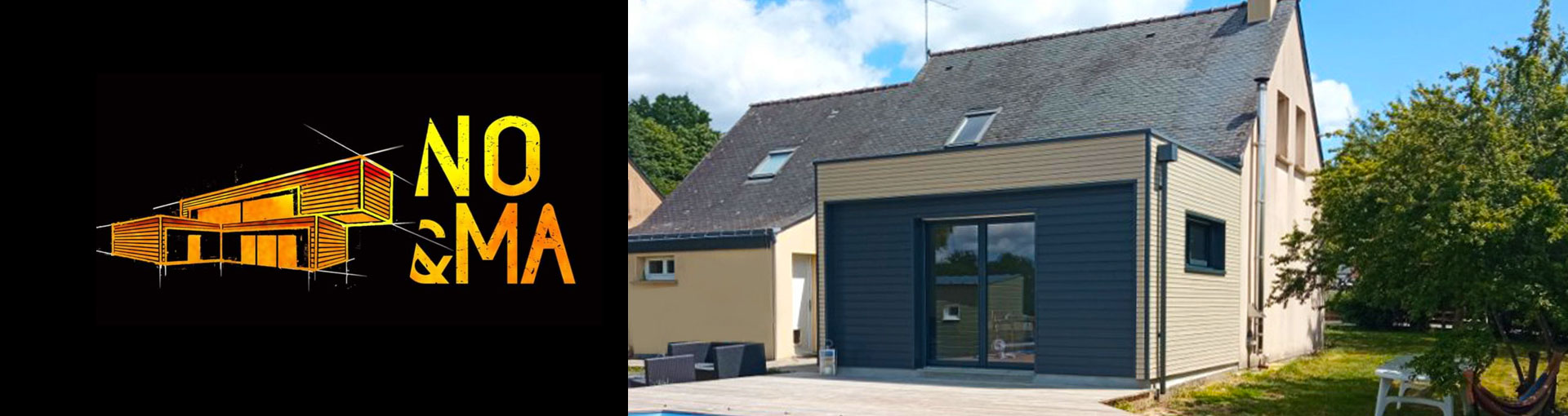 Extension en bois Cléguer