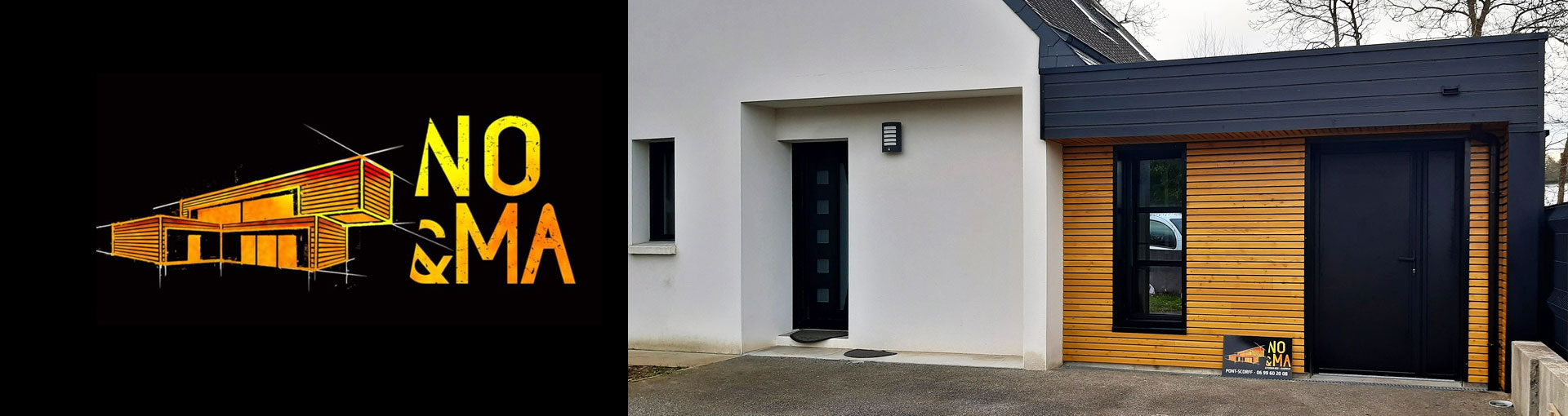 Extension en bois Cléguer